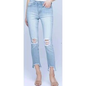 L'agence Women's High Line Jeans High Rise Skinny in Classic Brasie Size 25